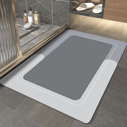 Diatom Bath Mat – Soft, Quick-Drying & Non-Slip